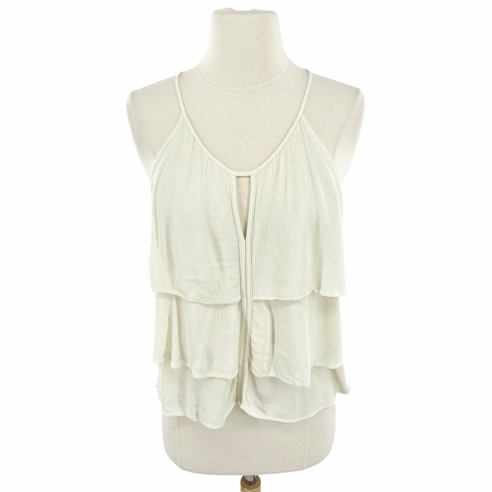 🍄BCNU ruffled tank size S